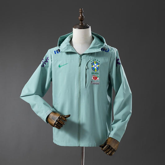 Veste Brésil Cyan 2026/2027